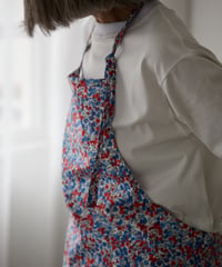 CLASSIC APRON (Short) / LIBERTY Wiltshire (red)
