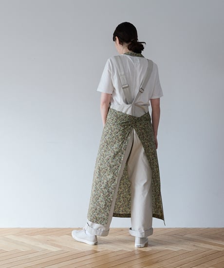 SQUARE APRON / LIBERTY Chive (green)
