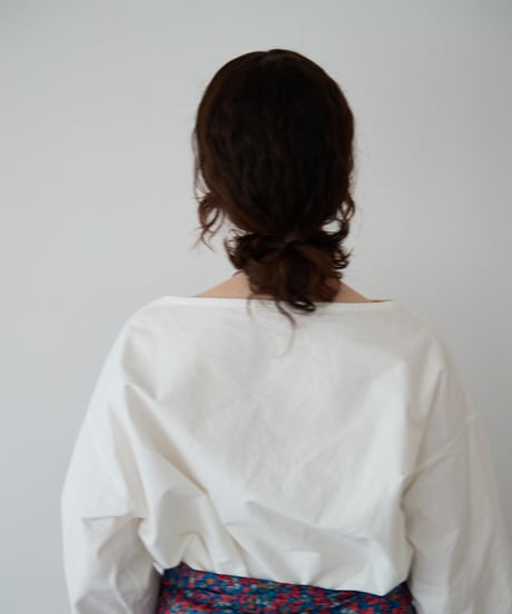 SQUARE APRON / LIBERTY Wiltshire (blue)