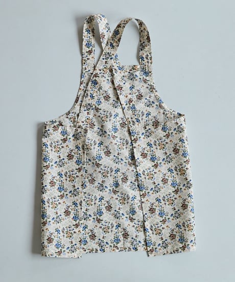 KIDS APRON  / LIBERTY Lizzie Rose (beige)