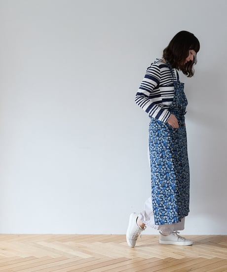 SQUARE APRON / LIBERTY Edinum (navy)