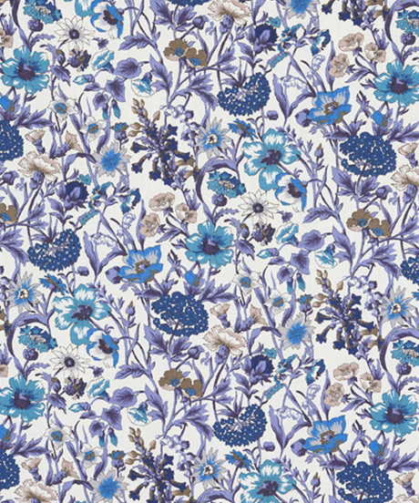 SQUARE APRON / LIBERTY Rachel (blue)