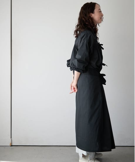 KAPPOU-GI (Ribbon type) /  LIBERTY Solid (black)