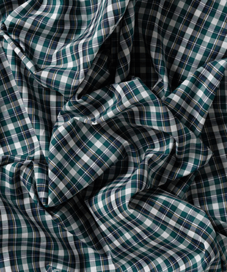SQUARE APRON / LIBERTY Check (green)