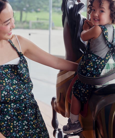 KIDS APRON / LIBERTY Maria (black)
