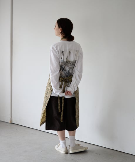 SQUARE APRON (Short) / LIBERTY Chive (green)