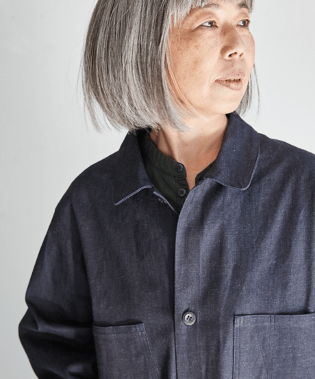 WORK COAT / Denim (nevy)