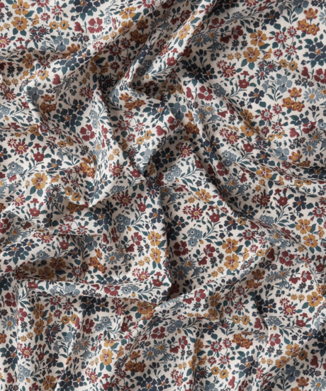 SQUARE APRON / LIBERTY Annabella (red）