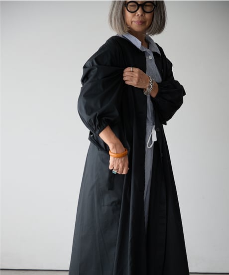 KAPPOU-GI (button type) / LIBERTY Solid (black)