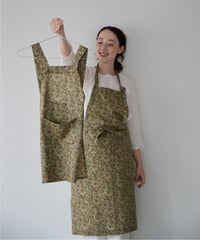 KIDS APRON L / LIBERTY Chive (green)