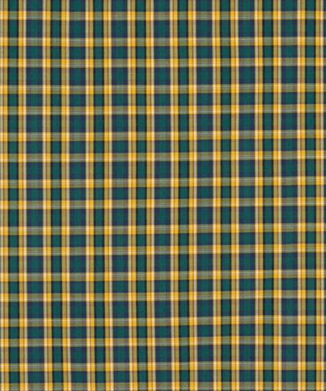 CLASSIC APRON (Short) / LIBERTY Check (yellow×green)