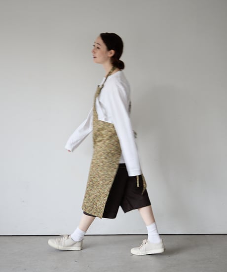 SQUARE APRON (Short) / LIBERTY Chive (green)