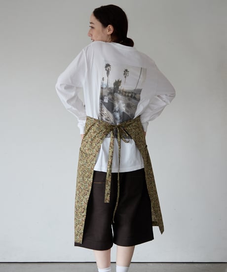 SQUARE APRON (Short) / LIBERTY Chive (green)