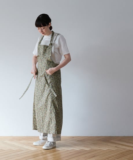 SQUARE APRON / LIBERTY Chive (green)