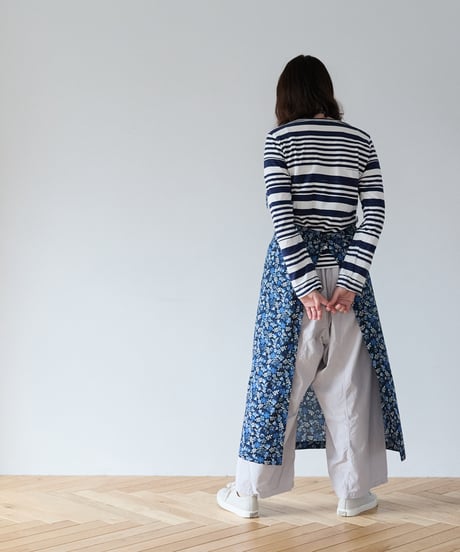 SQUARE APRON / LIBERTY Edinum (navy)