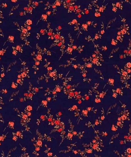 SQUARE APRON /  LIBERTY Elizabeth (navy)