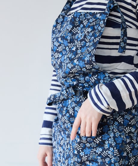SQUARE APRON / LIBERTY Edinum (navy)