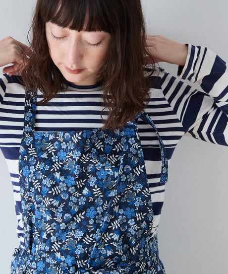 SQUARE APRON / LIBERTY Edinum (navy)