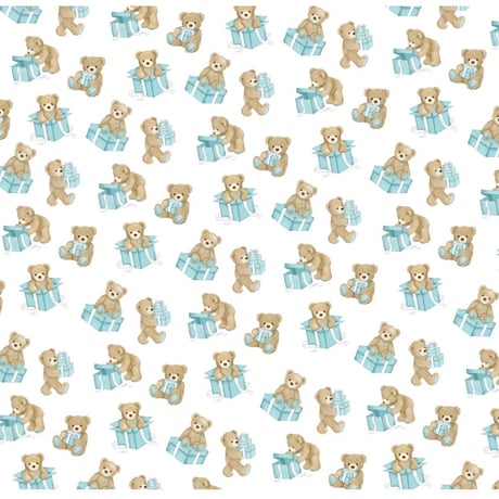 Blue Box Bear