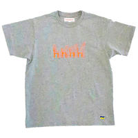 『旅するわたしたち　On The Move』×SUNSHINE＋CLOUD チャリティTシャツ（グレー・Sサイズ）