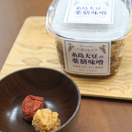【数量限定仕込み】 大地のムクナ 糸島大豆の薬膳味噌 850g