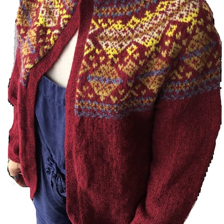 YorkCardigan Cardinal