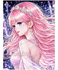 横顔の美女 華【M-☆】
