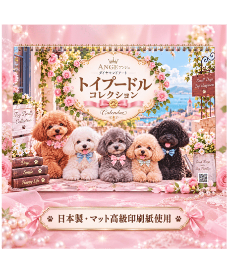 カレンダー トイプードルコレクション 2027【NANA】