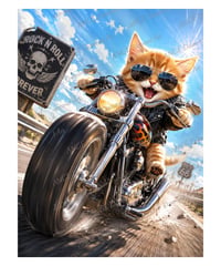 バイクで暴走中のヤンチャな子猫【Mꕀ☆】