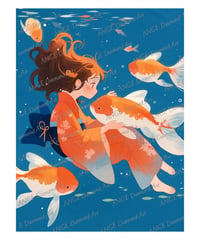 金魚と女の子【Mꕀ☆】