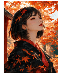 紅葉と和シリーズ⑳【Mꕀ☆】