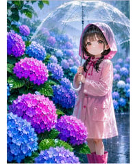 雨の日と女の子【M-☆】