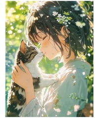 猫とチュッ♡【vivi】