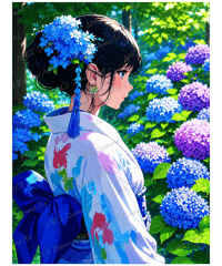 6月の「紫陽花」【Mꕀ☆】