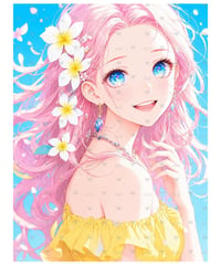 夏真っ盛りの女の子①【vivi】