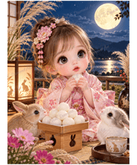 BABYコレクション お月見【Mꕀ☆】