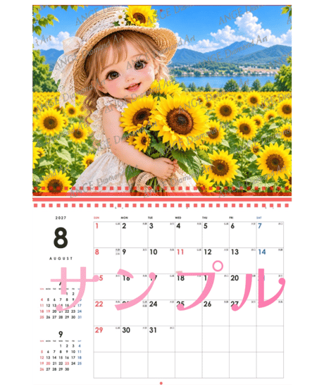 カレンダー BABY Collection  2027【M-☆】