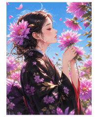 12月の「皇帝ダリア」【Mꕀ☆】