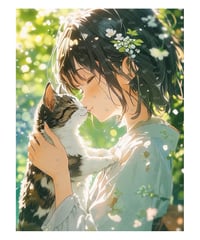 猫とチュッ♡【vivi】