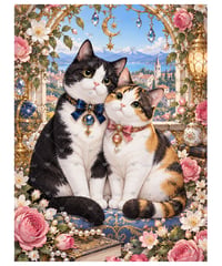 Cat Edition ハチワレ＆三毛猫【vivi】
