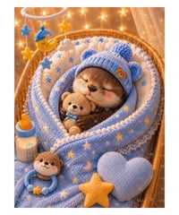 BABY×3!ベビーカワウソ【vivi】