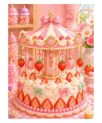メリーゴーランドケーキ【vivi】