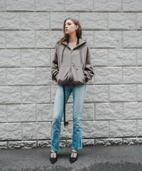 AGING ZIP UP HOODIE