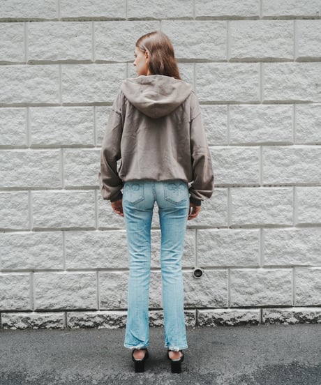 AGING ZIP UP HOODIE