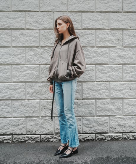 AGING ZIP UP HOODIE