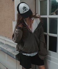 AGING ZIP UP HOODIE