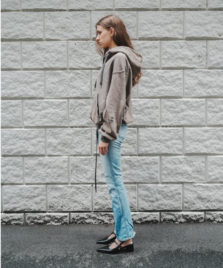 AGING ZIP UP HOODIE