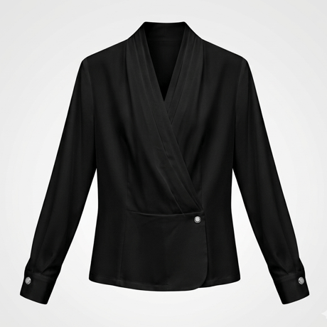 KASANE BLOUSE ブラウスブラック