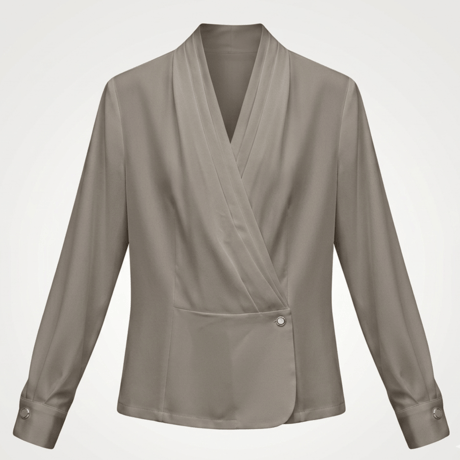 KASANE BLOUSE グレージュ