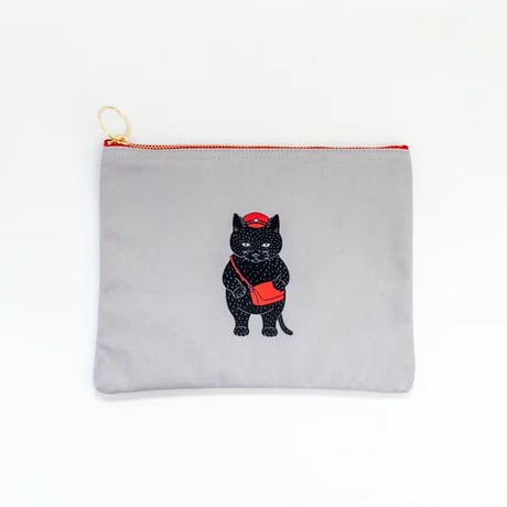 コスメ大好き様♥️リクエストオーダーページ♥️フラットポーチ両面パネル　猫ポーチ 猫ポーチ | STORES